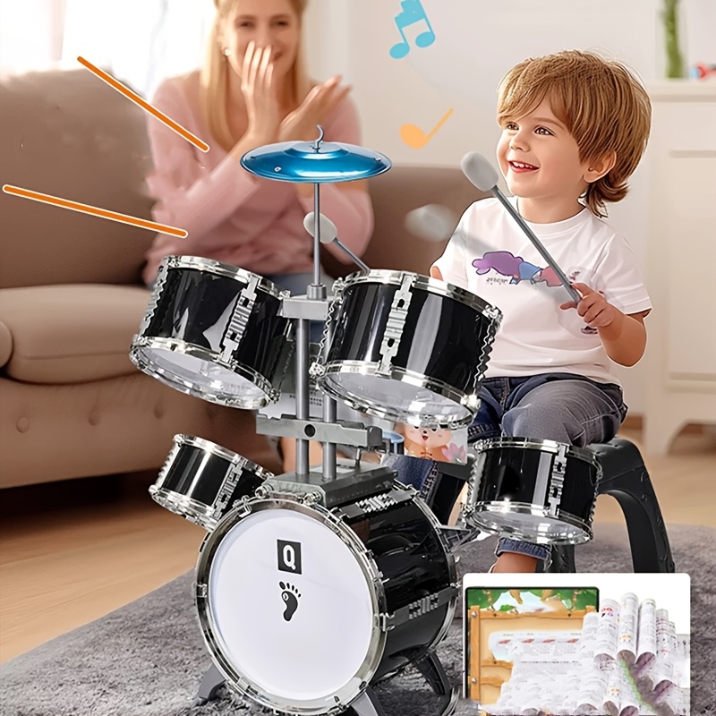 Electronic Drum Kit For Kids - Teen Rock Drum Kit - Mini
