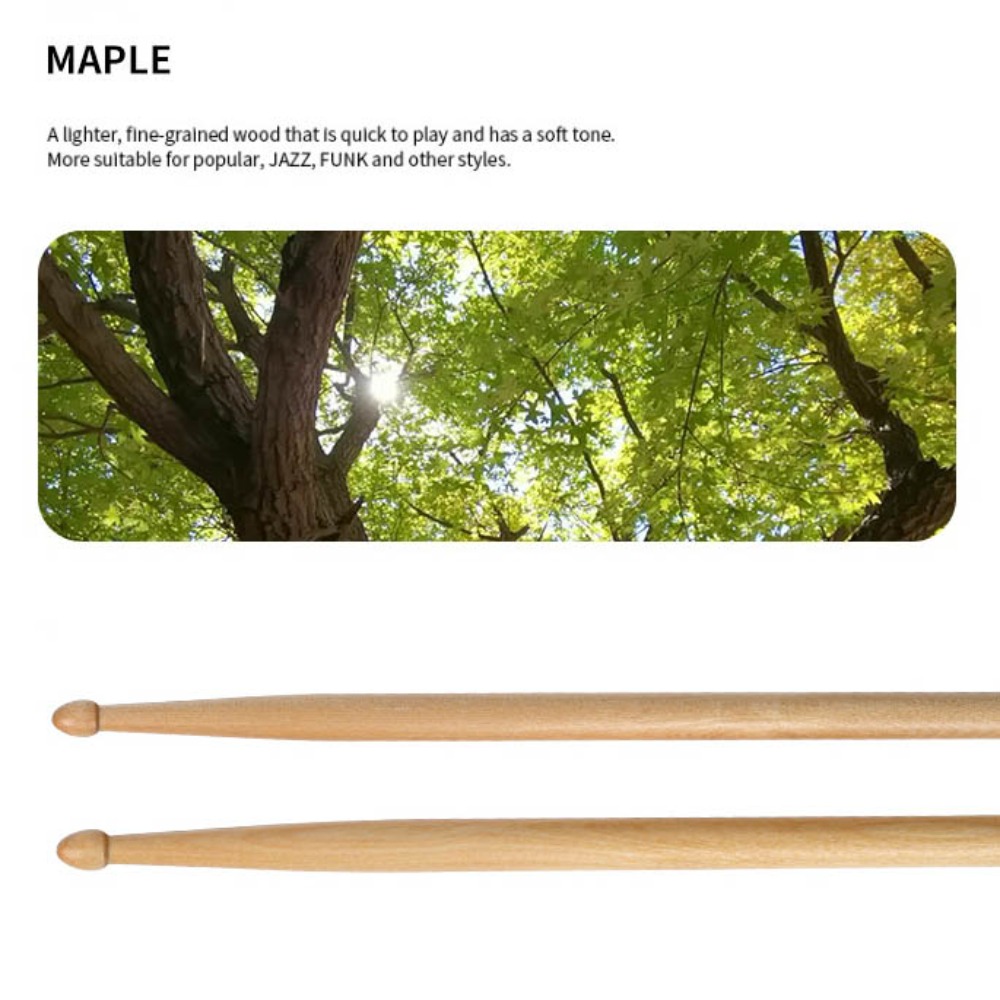 Drumsticks 5A Maple - Classic 5A/7A Drum Sticks 1 Pair