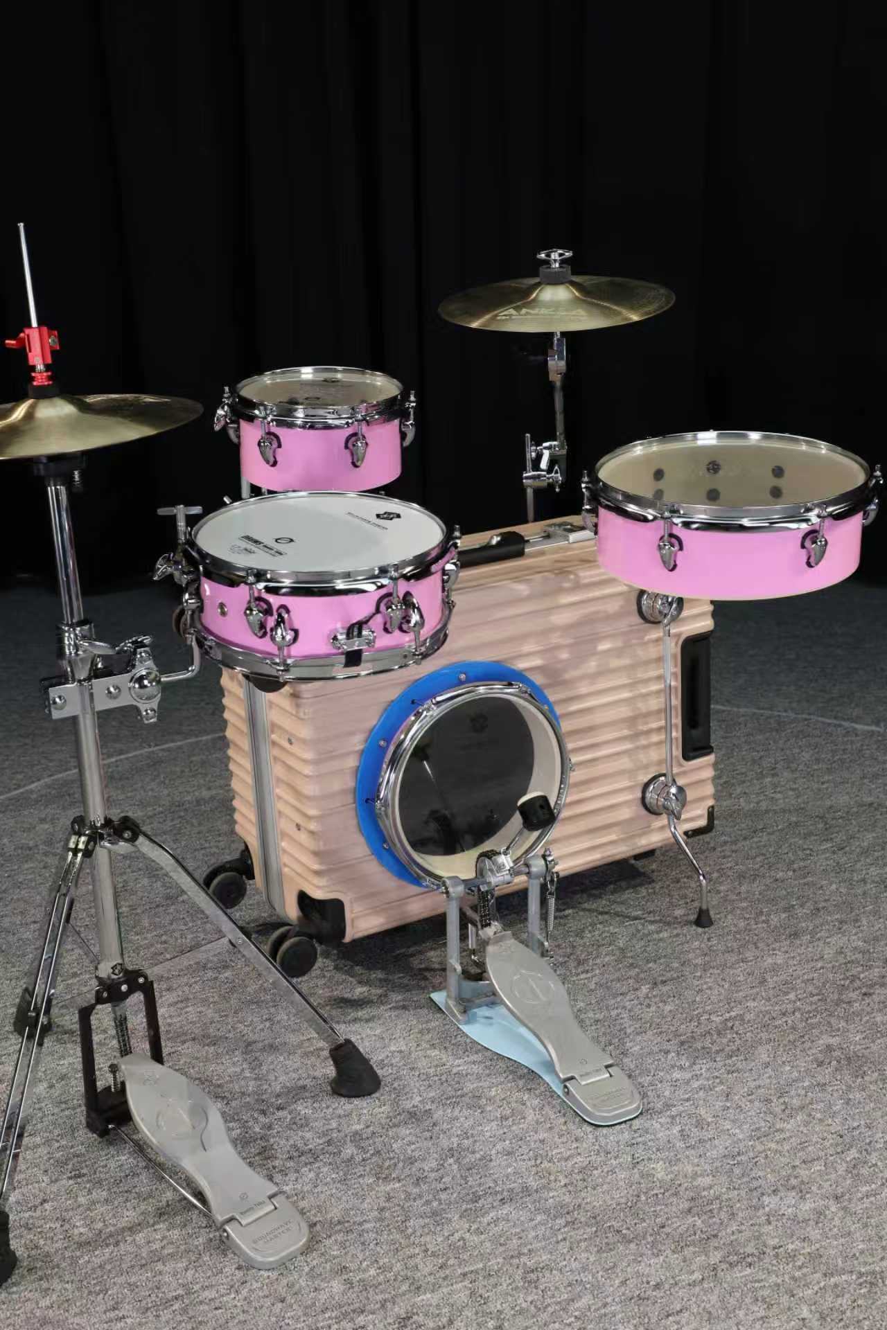 Portable Suitcase Drum Set, Fo - đánh giá và giá Electronic Drum Kit For Kids