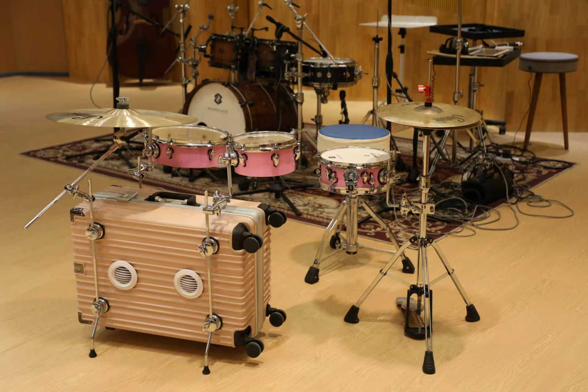 Portable Suitcase Drum Set, Fo - đánh giá và giá Electronic Drum Kit For Kids