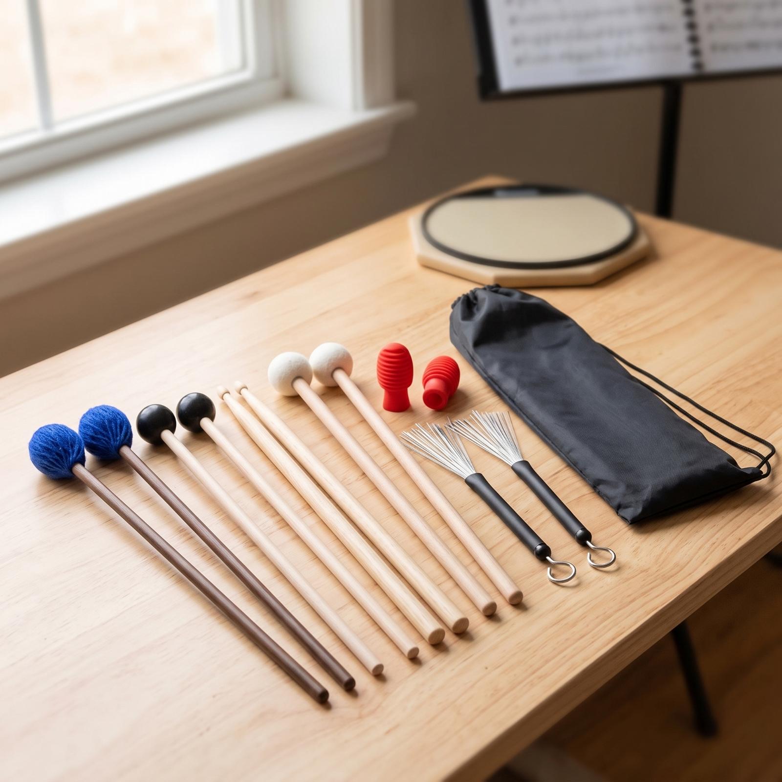 Complete Drumstick Percussion  - đánh giá và giá Drumsticks 5A Maple