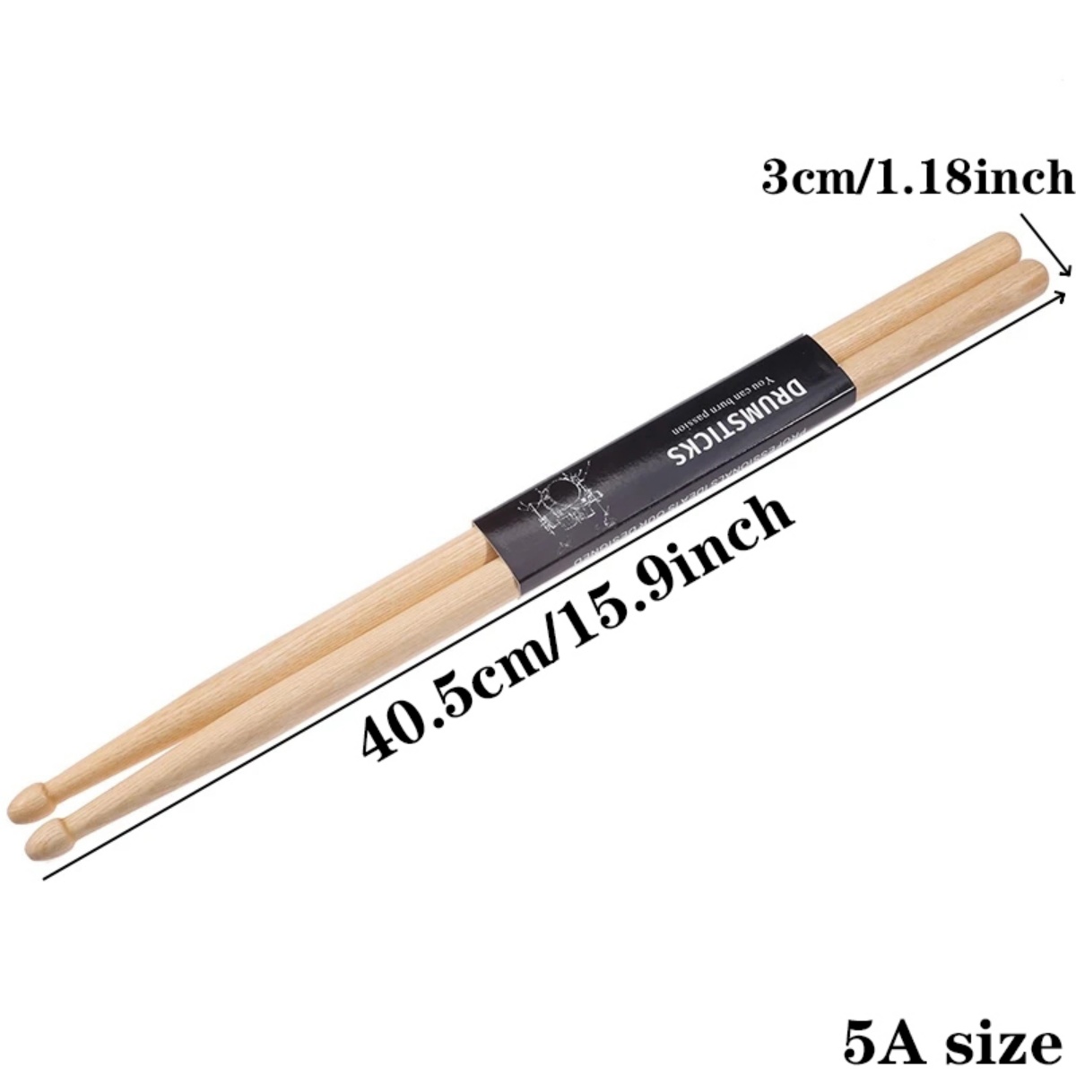 Miwayer 1/2/3/4/5Pcs Maple Dru - đánh giá và giá Drumsticks 5A Maple