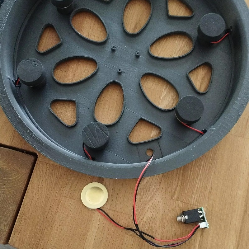 Acoustic Snare Tom Drum to Ele - đánh giá và giá Drum Trigger Set Acoustic