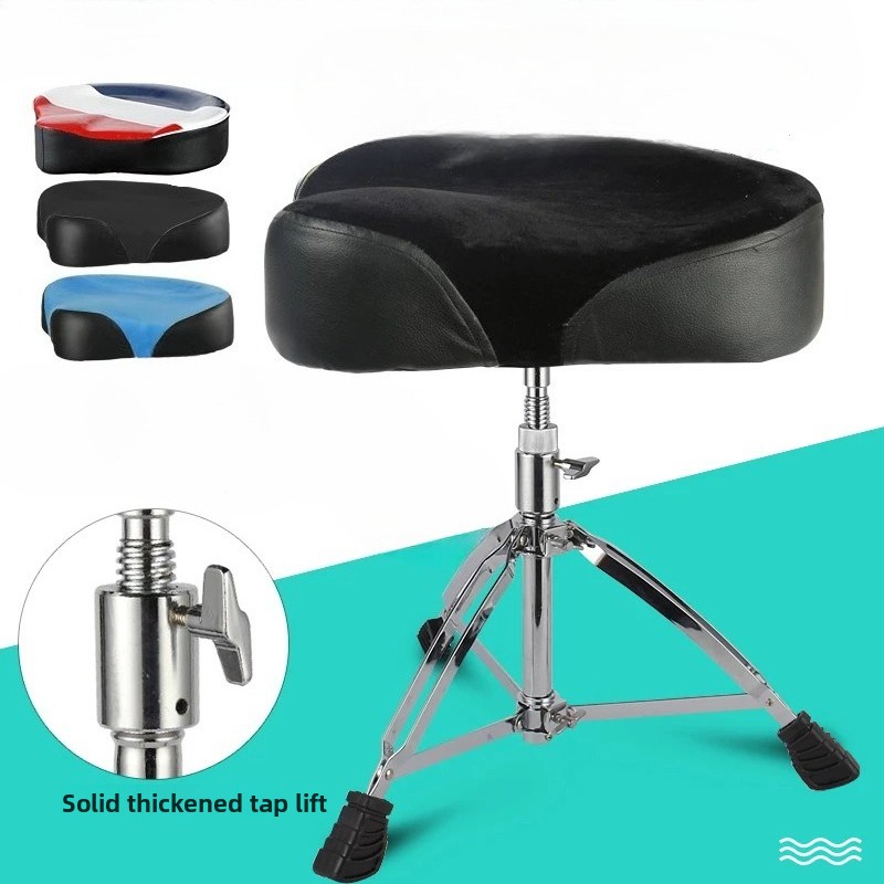 Saddle Shape Rising Drum Stool - đánh giá và giá Drum Throne Adjustable