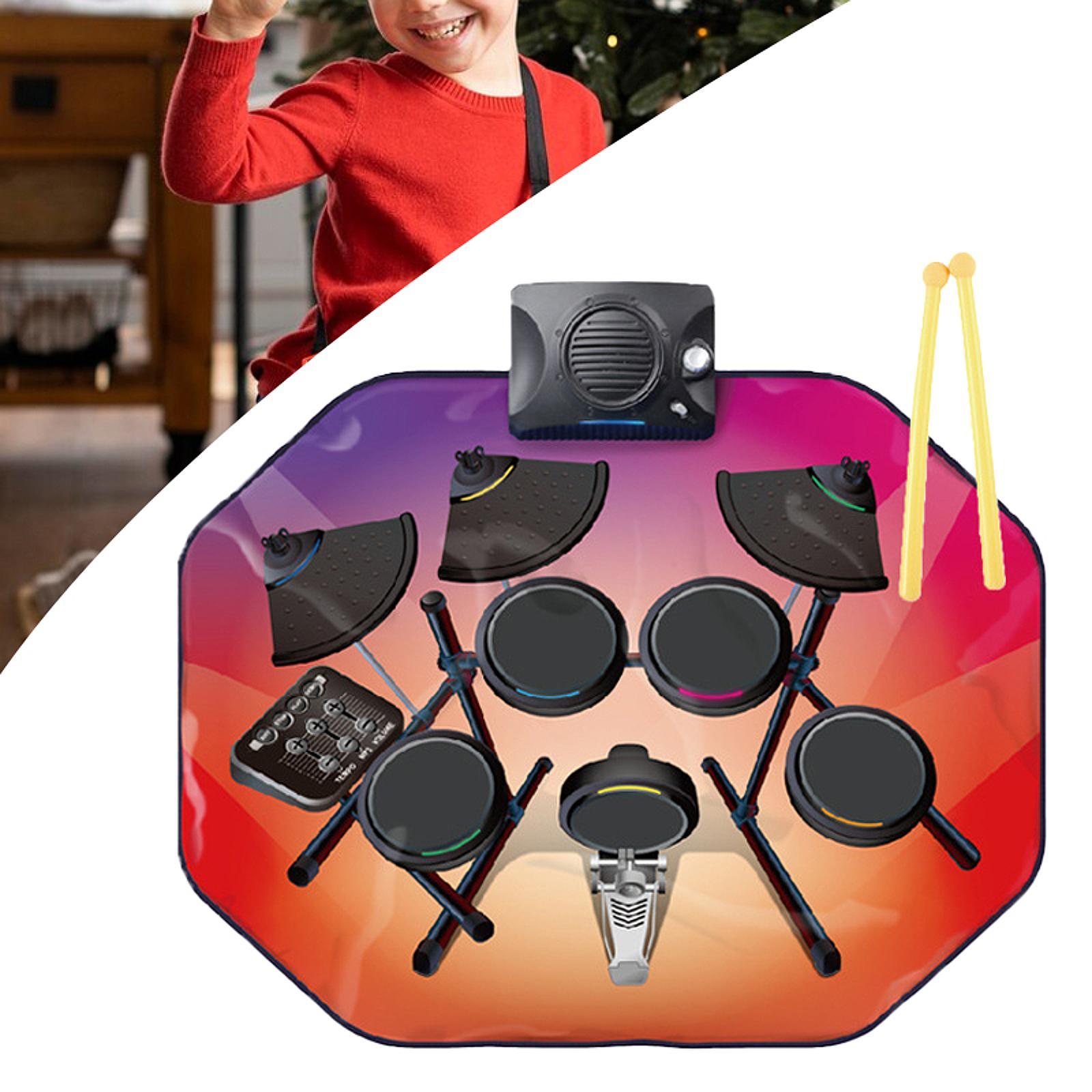 Roll Up Drum Practice Pad Comp - đánh giá và giá Electronic Drum Set Roll Up