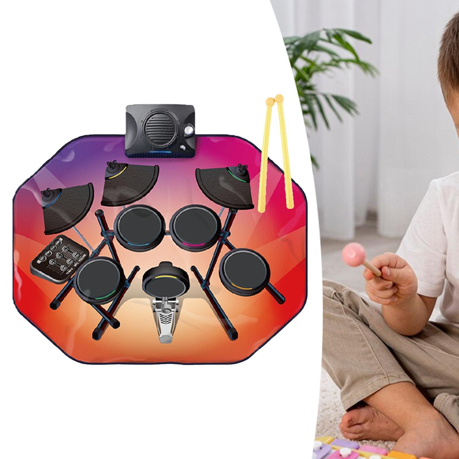 Roll Up Drum Practice Pad Comp - đánh giá và giá Electronic Drum Set Roll Up