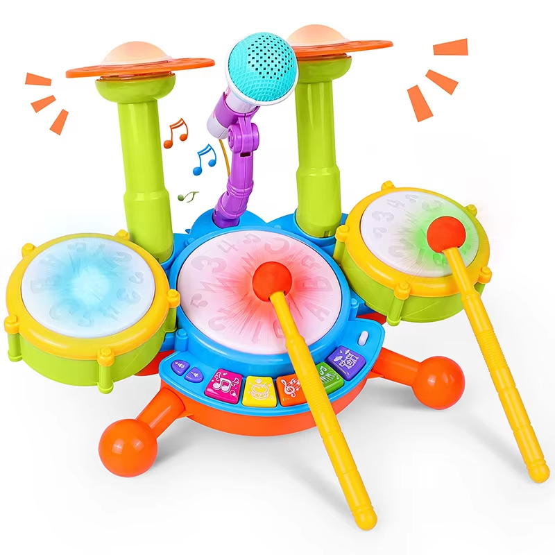 Kids Drum Set Toddlers 1-3, Ba - đánh giá và giá Electronic Drum Kit For Kids