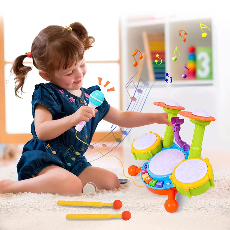 Kids Drum Set Toddlers 1-3, Ba - đánh giá và giá Electronic Drum Kit For Kids