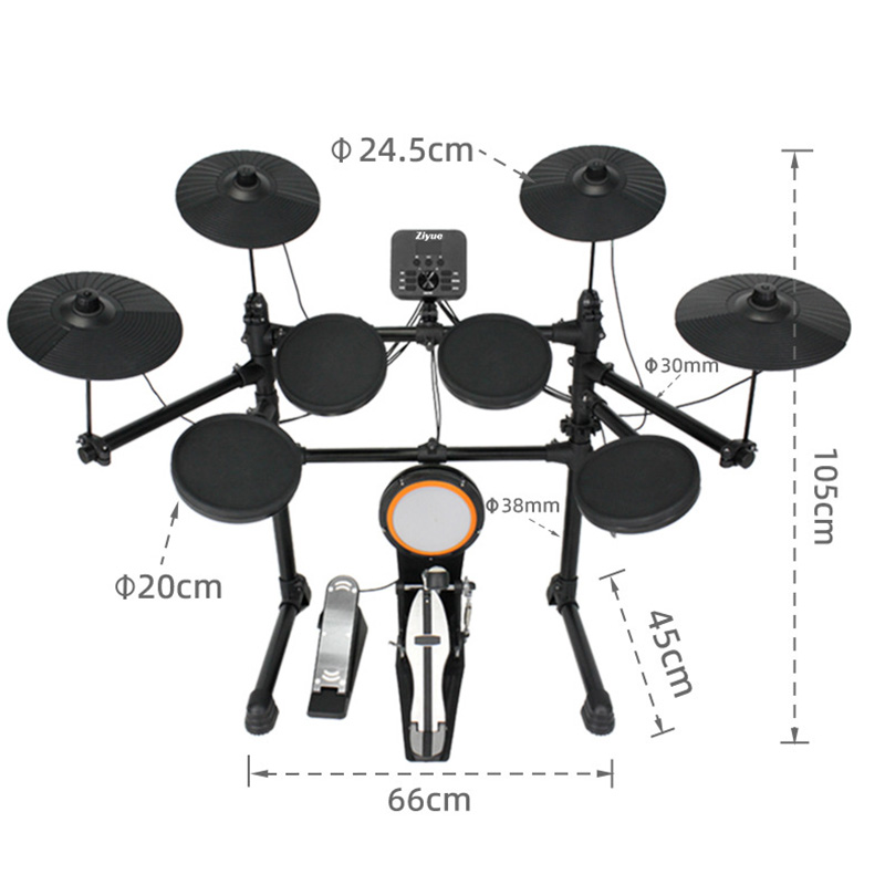 Professional Silent Drum Porta - đánh giá và giá Electronic Drum Kit For Kids