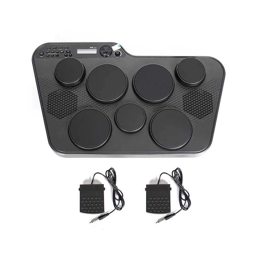 Portable Silicone Sensitive Mi - đánh giá và giá Electronic Drum Kit For Kids