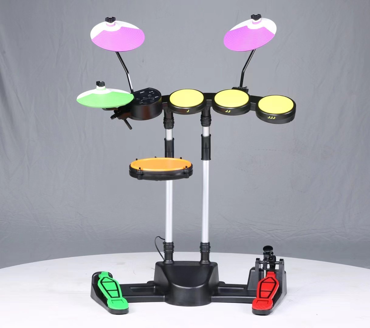 Multi-Color Electronic Drum Se - đánh giá và giá Electronic Drum Kit For Kids