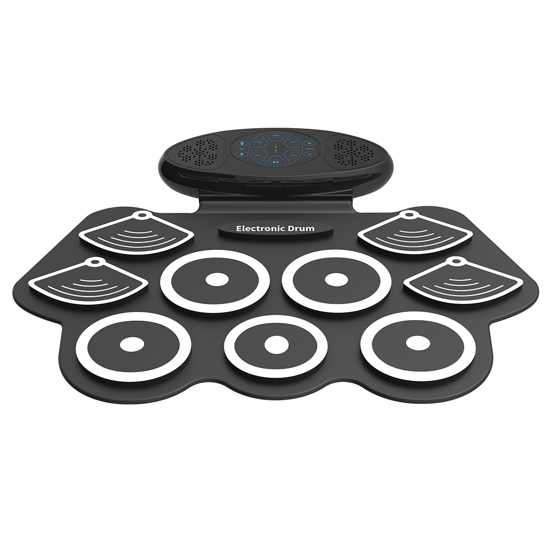 Portable Roll up Electronic Dr - đánh giá và giá Electronic Drum Set Roll Up