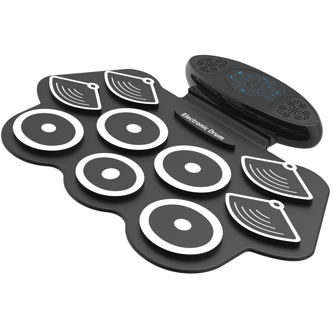 Portable Roll up Electronic Dr - đánh giá và giá Electronic Drum Set Roll Up