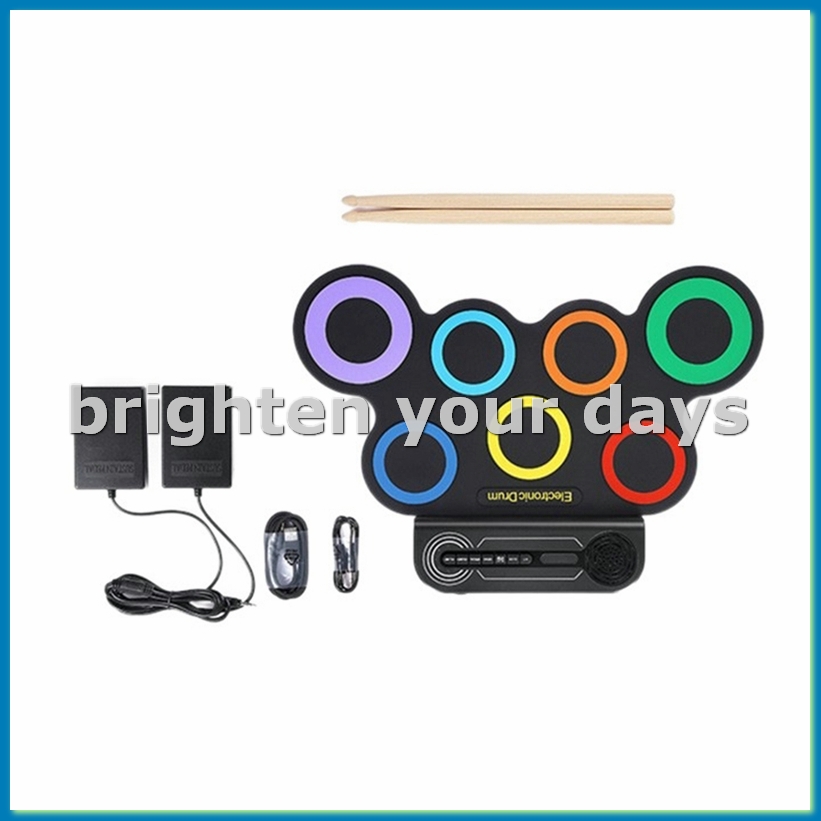 Electric Drum Set Built-in Spe - đánh giá và giá Electronic Drum Set Roll Up