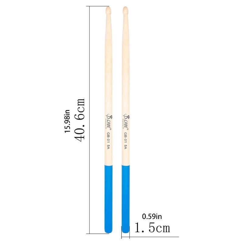 U2JB 3 cặp trống que 5a trống  - đánh giá và giá Drumsticks 5A Maple