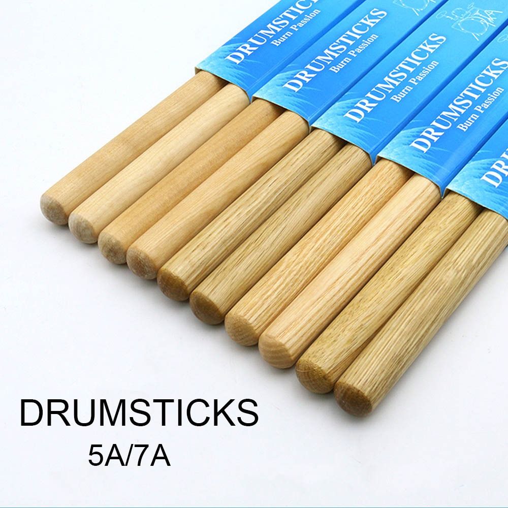 1 Pair 5A/7A Drum Sticks Class - đánh giá và giá Drumsticks 5A Maple