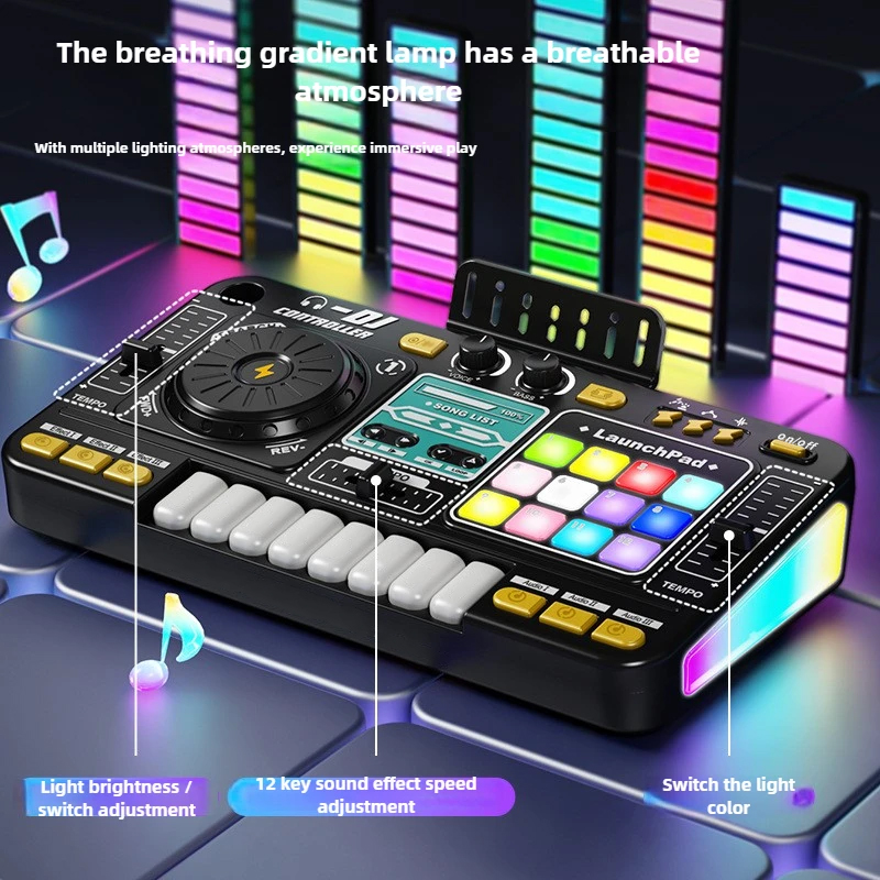Kid DJ Mixer with Microphone E - đánh giá và giá Electronic Drum Kit For Kids