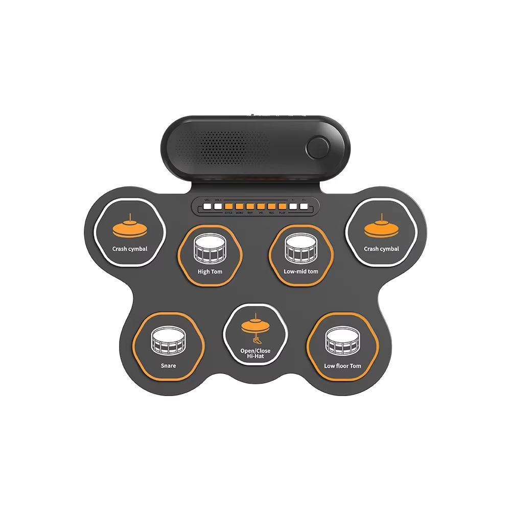 Hand-Rolled Portable Collapsib - đánh giá và giá Electronic Drum Kit For Kids