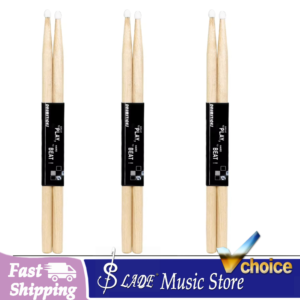 IRIN 1/5/10 Pairs 5A/7A Premiu - đánh giá và giá Drumsticks 5A Maple